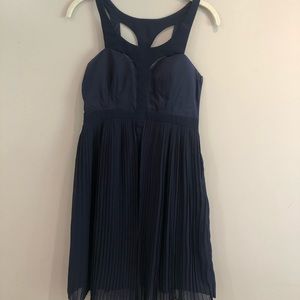 Fancy navy blue dress